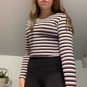 Stripped long sleeve